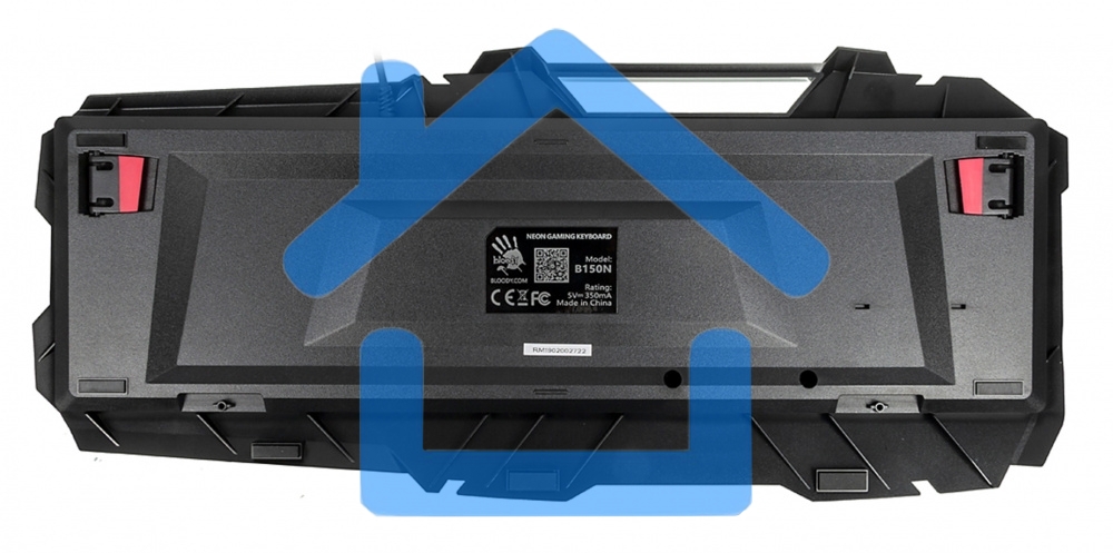 Клавиатура A4tech B150N черный USB Gamer LED 1115067