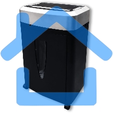 Шредер Office Kit S190 (2х2) черный (секр.P-7) фрагменты 7лист. 20лтр.