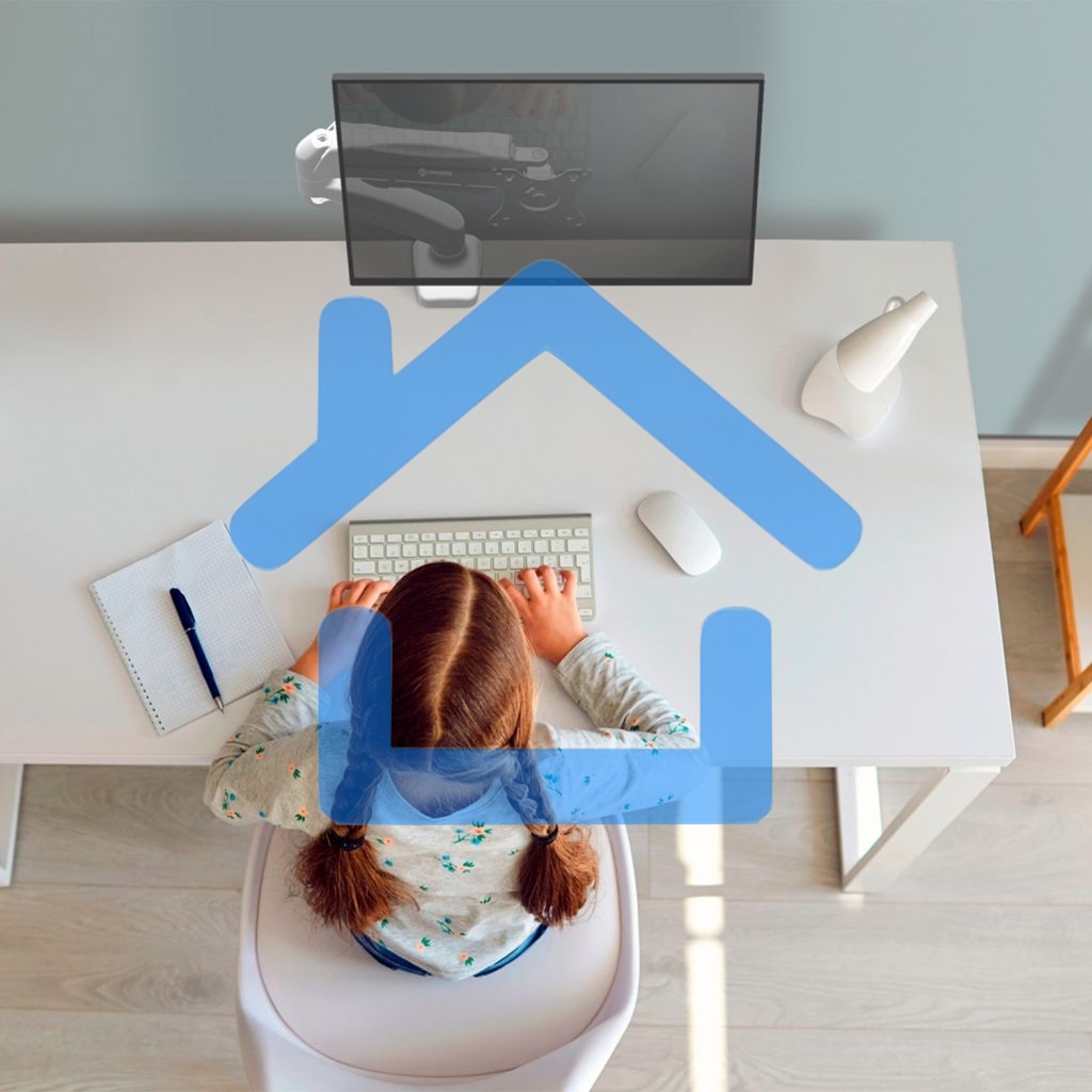 Кронштейн (держатель) ONKRON G80 для монитора 13