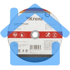 Диск отрезной по металлу (230х2.0х22.23 мм) Kranz