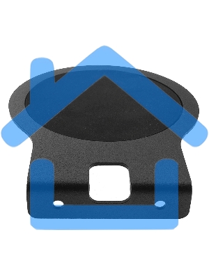 Кронштейн для колонок, настенный, черный Rexant