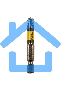 Набор бит комбинированный 3 шт., PZ1, PZ2, PZ3, 50 мм, сталь S2 Denzel