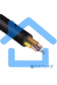 Провод соединительный ПВС 3х0,75 мм² 200 м черный ГОСТ 7399-97