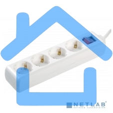 Удлинитель 4х1.5м с заземл. 16А IP20 У04К с выкл. ПВС 3х1 ИЭК WYP10-16-04-01-ZK-17