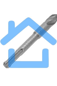 Бур по бетону Matrix, 14 x 400 мм, SDS PLUS c крестовой пластиной