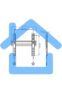 Кронштейны для ТV KROMAX VEGA-13 черный