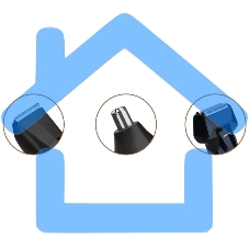 Машинка для стрижки Centek CT-2131 черный Набор для стрижки Centek CT-2131 (черн) 3 В1 + СТРИЖКА + БРИТВА + ТРИММЕР ДЛЯ НОСА