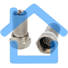 F-разъем для SAT, (с резиновым уплотнителем) PROconnect