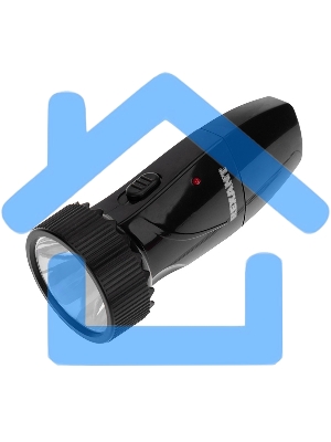 Фонарь с аккумулятором и встроенным зарядным устройством, зарядка напрямую от сети (евророзетка) 220 В