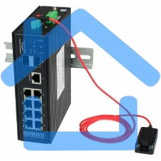 Коммутатор Osnovo SW-80802/I(Port 90W, 300W) управляемый