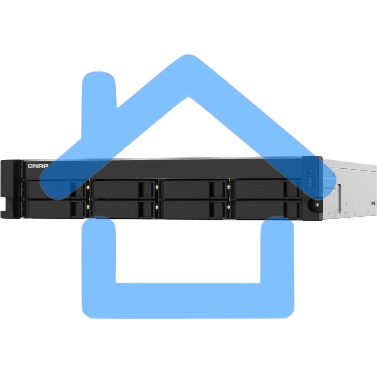 Сетевое хранилище без дисков SMB QNAP TS-832PXU-4G 8-Bay AL324 quad-core 1.7 GHz 2U rackmount NAS, 4Gb DDR4 UDIMM RAM (max 1x16Gb), SATA 6Gb/s, 2x 10GbE SFP+ LAN, 2x2.5 GbE LAN, 1x PCIe Gen2 x2 slot. W/o RAIL-B02