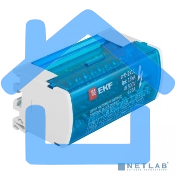 Шина нулевая в корпусе 2х11 EKF sn0-2x11