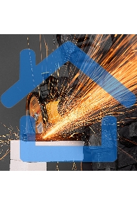 Круг отрезной по металлу Denzel 230 х 2,0 х 22,2 мм, A36TBF, в метал. банке, 5 шт.