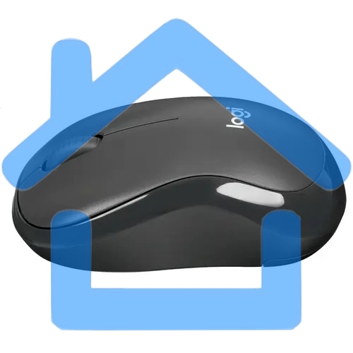 Мышь беспроводная Logitech M240 SILENT графитовый, 4000 dpi, Bluetooth, кнопки - 3