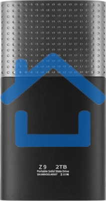 Накопитель SSD External Netac 2.0Tb Z9 <NT01Z9-002T-32BK> (USB3.2, up to 550/480MBs, 90х47.5х11.5mm, Aluminium+Plastic)