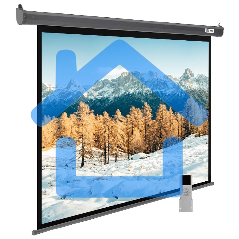 Экран Cactus 188x300см SIlverMotoExpert CS-PSSME-300X188-DG 16:10 настенно-потолочный рулонный темно-серый (моторизованный привод)