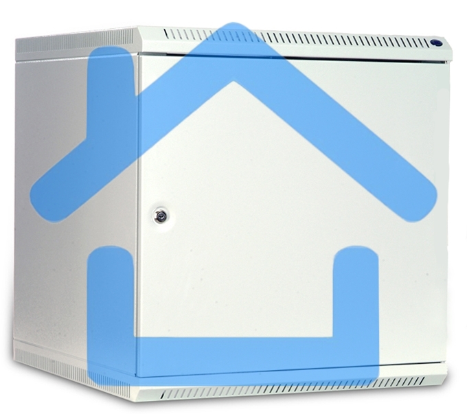 Шкаф телеком. настенный разборный 12U (600х650), съемные стенки, дверь металл (ШРН-М-12.650.1) (1 коробка)