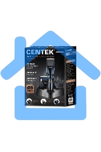 Машинка для стрижки Centek CT-2131 черный Набор для стрижки Centek CT-2131 (черн) 3 В1 + СТРИЖКА + БРИТВА + ТРИММЕР ДЛЯ НОСА