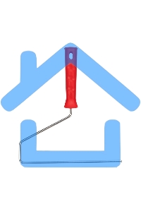 Ручка для валика, ширина под ролик 240 мм, бюгель 6 мм Rexant