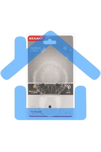 Ночник светодиодный Rexant РОМАШКА ХАМЕЛЕОН свечение мультиколор 7 цветов, 230 В