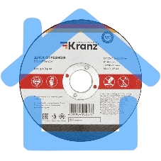 Диск отрезной по металлу (125х1.6х22.23 мм) Kranz