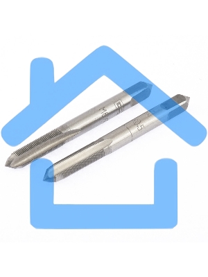 Метчик ручной М5 х 0,8 мм, комплект из 2 шт. Сибртех