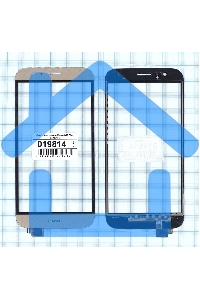 Сенсорное стекло (тачскрин) для Huawei G7 Plus, золотое