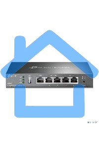 Роутер TP-Link SafeStream ER605 10/100/1000BASE-TX черный