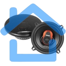 Колонки автомобильные Edge ED225-E8 150Вт 80дБ 4Ом 13см (5дюйм) (ком.:2кол.) коаксиальные трехполосные Колонки автомобильные Edge ED225-E8 150Вт 80дБ 4Ом 13см (5дюйм) (ком.:2кол.) коаксиальные трехполосные