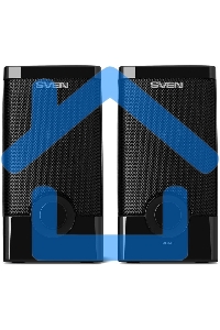 Колонки Sven 318 черный USB-порт ПК, ноутбука или адаптер 5V DC