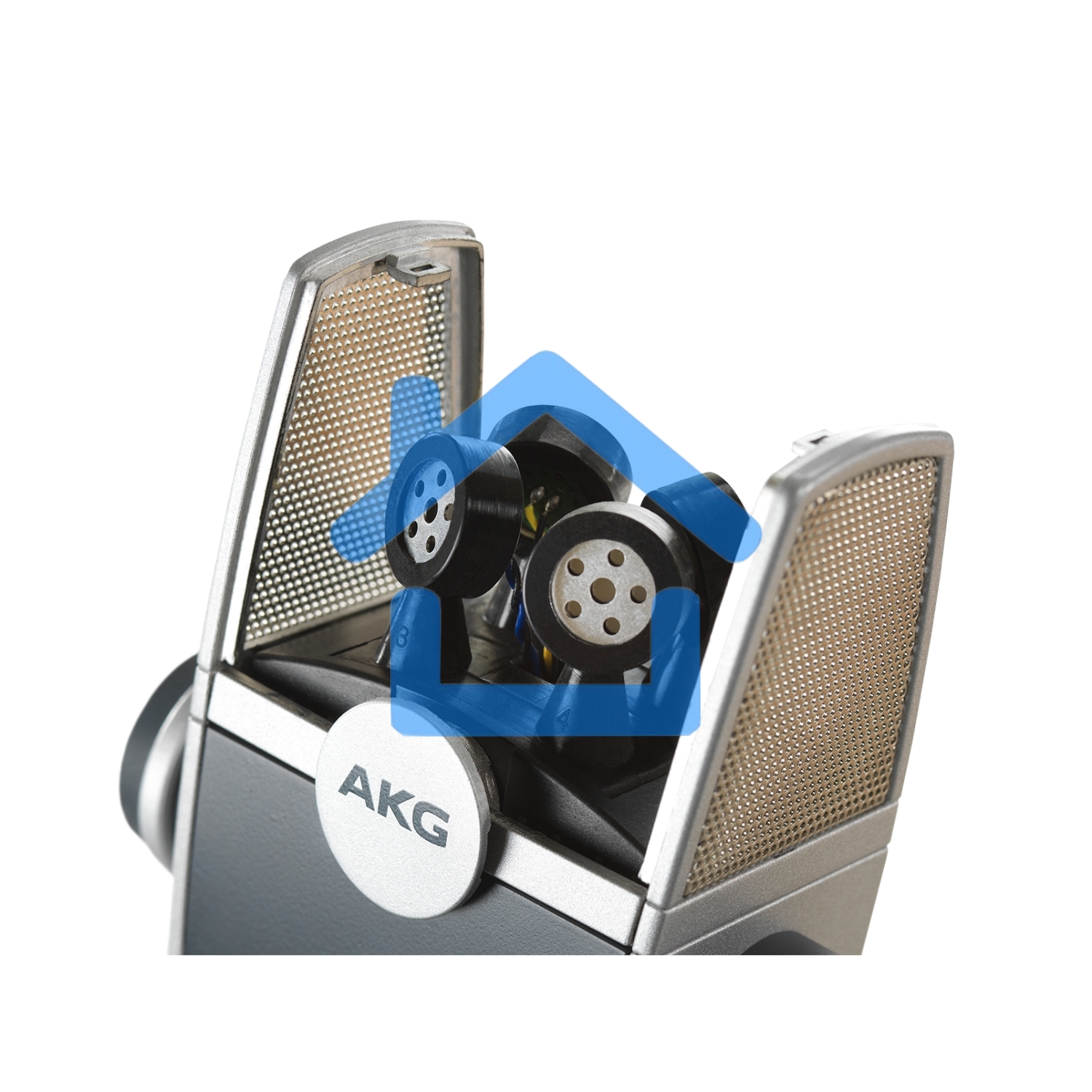 Микрофон AKG AKG C44-USB, серый