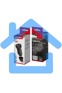 Фонарь с аккумулятором и встроенным зарядным устройством, зарядка напрямую от сети (евророзетка) 220 В