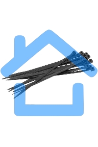 Хомут кабельный 4.8х250 нейл. черный (уп.100шт) EKF plc-cb-4.8x250