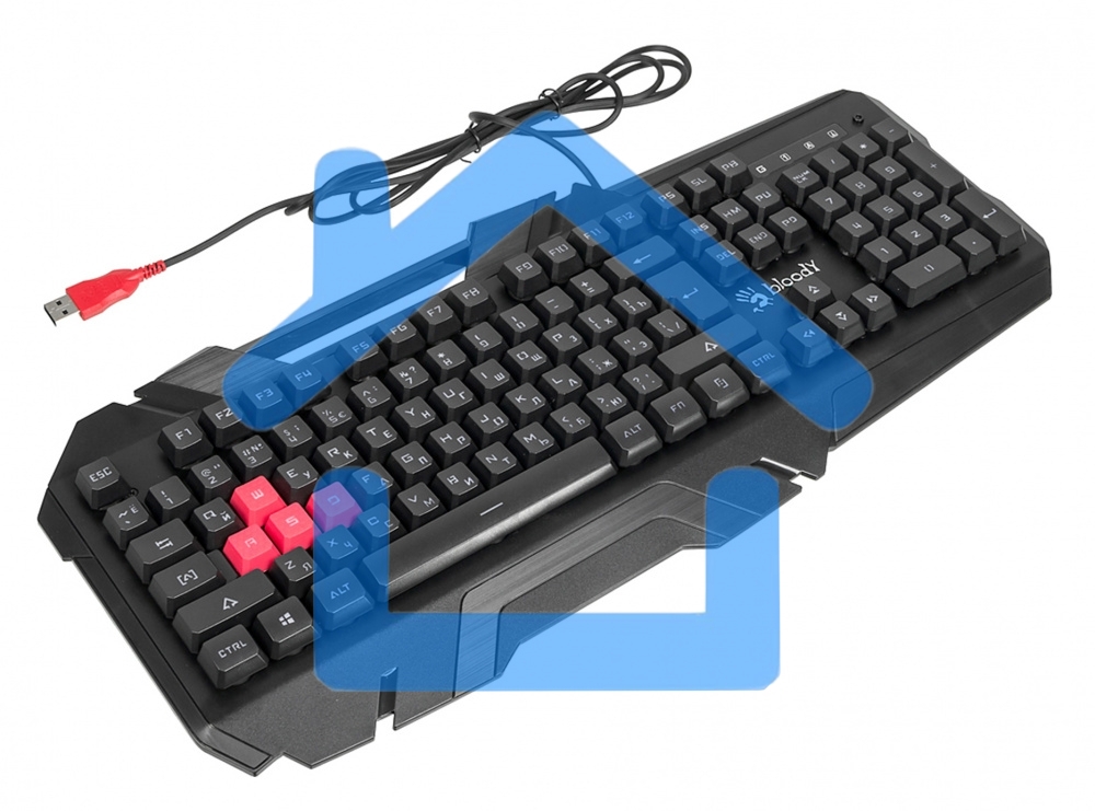 Клавиатура A4tech B150N черный USB Gamer LED 1115067