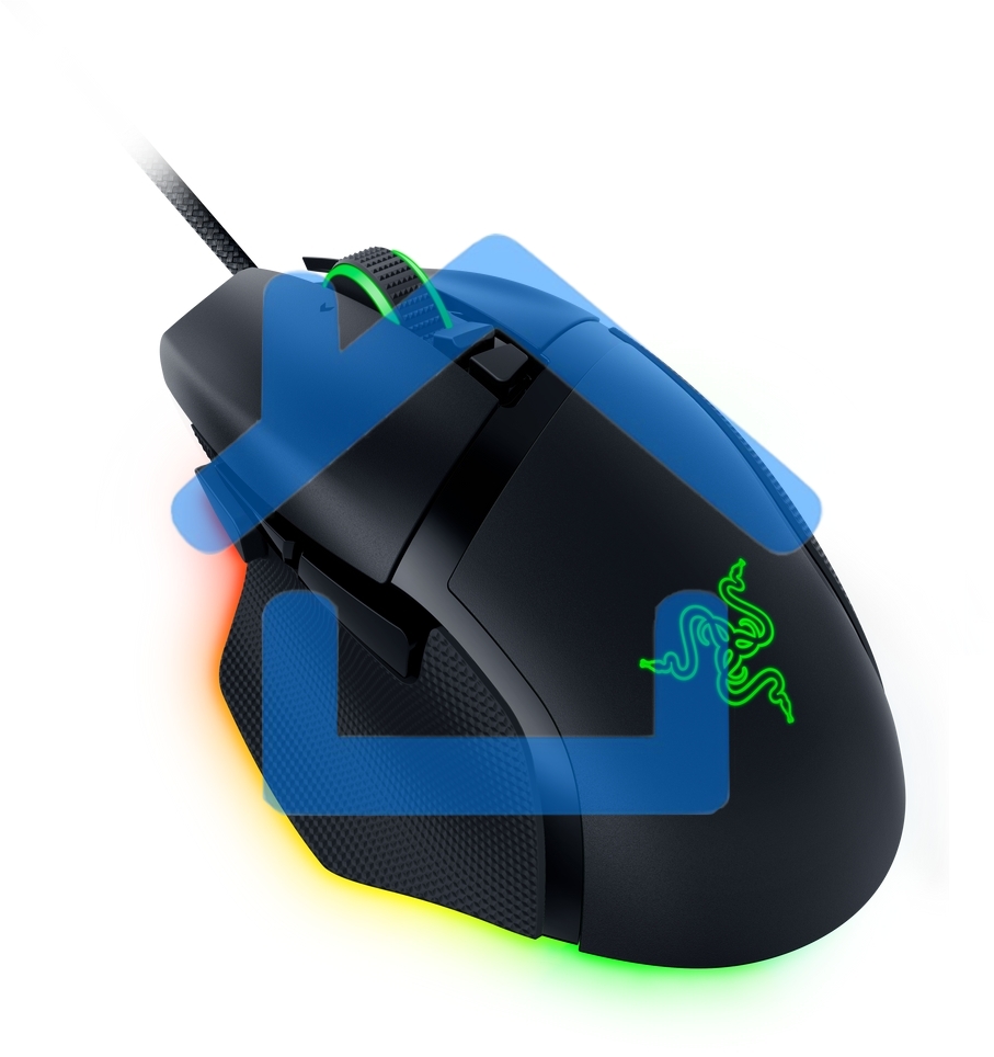 Мышь проводная Razer Basilisk V3 черный, 26000 dpi, USB, кнопки - 11