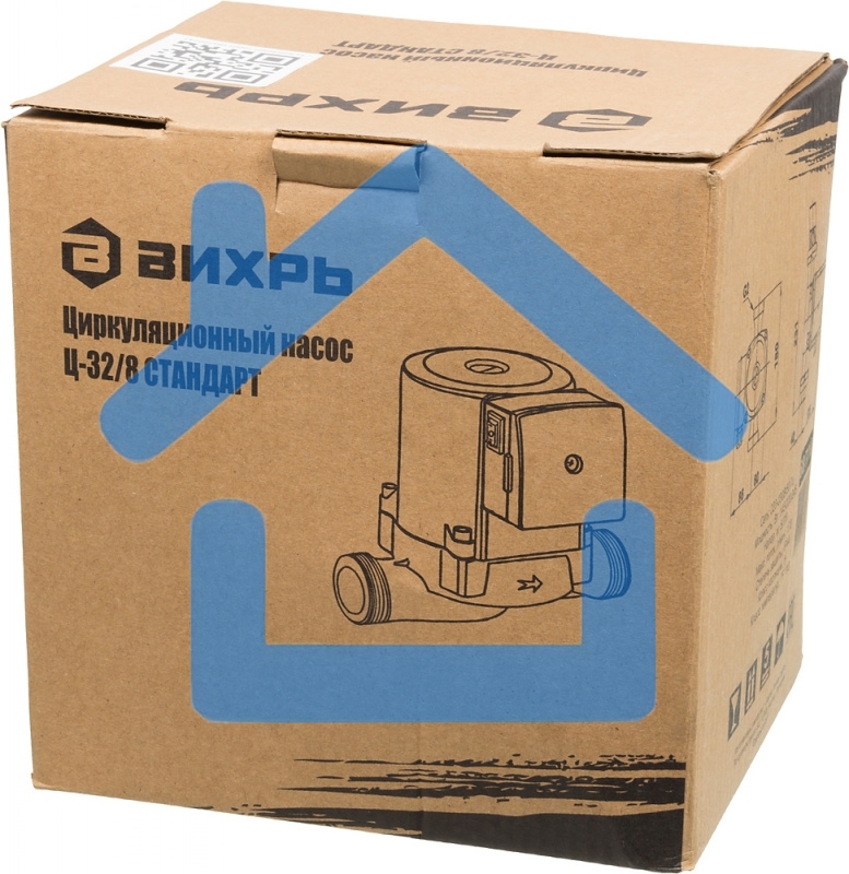 Циркуляционный насос Вихрь Ц-32/8 СТАНДАРТ 68/7/10