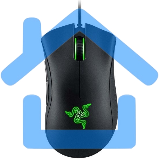 Мышь проводная Razer DeathAdder Essential черный, 6400 dpi, USB, кнопки - 5