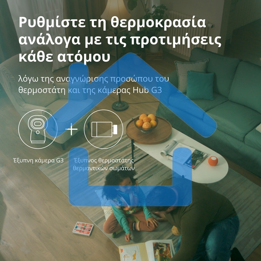 Термоголовка Aqara Smart Radiator Thermostat E1 (SRTS-A01) для радиат. резьбовой