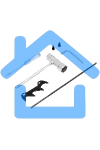 Пила цепная бензиновая DGS-4516, шина 40 см, 45см3, 3,0 л.с., шаг 3/8, паз 1,3 мм, 57 зв Denzel