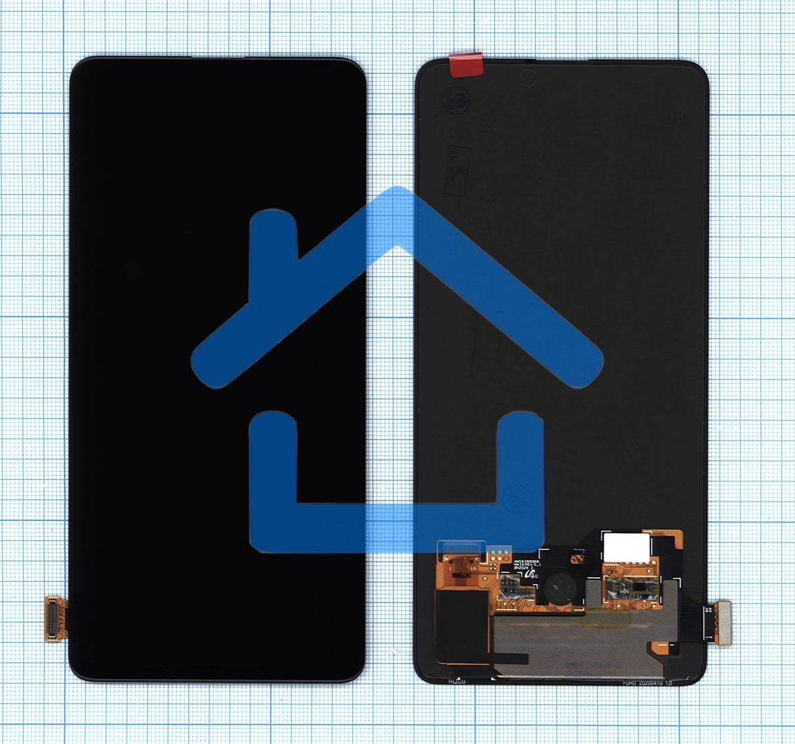 Дисплей для Xiaomi Mi9T, Redmi K20, Mi9T Pro, Redmi K20 Pro в сборе с тачскрином черный