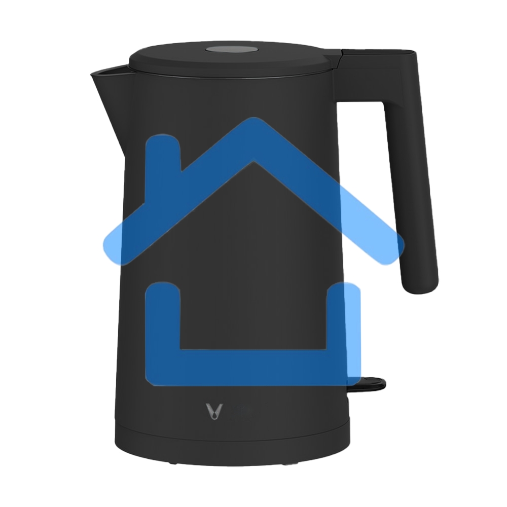 Чайник электрический Viomi Double-layer kettle черный V-MK171A