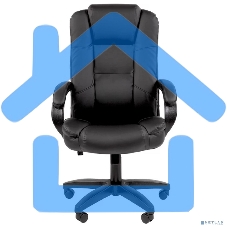 Кресло офисное Chairman 600LT Россия чер.пласт экопремиум черный (7158667)