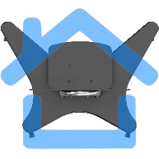 Стойка для телевизора Cactus CS-ST31 черный 37