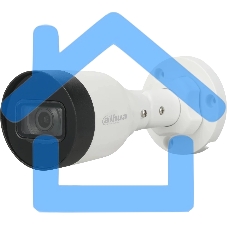 Уличная цилиндрическая IP-видеокамера DAHUA DH-IPC-HFW1431S1P-0360B-S6 4Мп, 1/2.9” CMOS, объектив 3.6мм, обнаружение людей, ИК 30м, IP67, металл/пластик