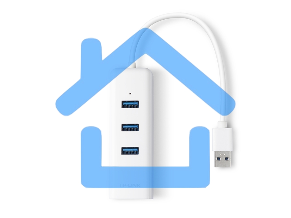Сетевой адаптер Gigabit Ethernet TP-Link UE330 USB 3.0