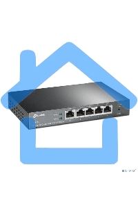 Роутер TP-Link SafeStream ER605 10/100/1000BASE-TX черный