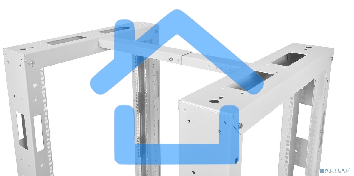 Стойка ЦМО телеком. универсальная 47U двухрамная (СТК-47.2) (1 коробка)