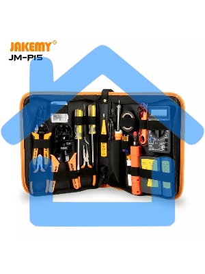 Набор инструментов Jakemy JM-P15 для ремонта сети