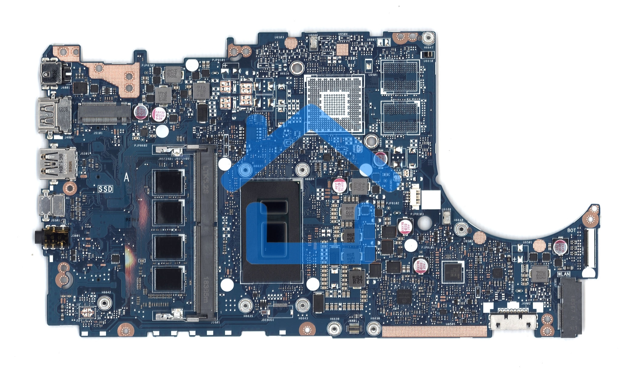 Материнская плата для Asus TP410UA 4G/I5-8250U 90NB0FS0-R01D00
