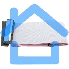 Шлейф IDE UDMA66/100/133 Cablexpert CC-EIDE/66, 2 устр., 80 жил, 48см, пакет